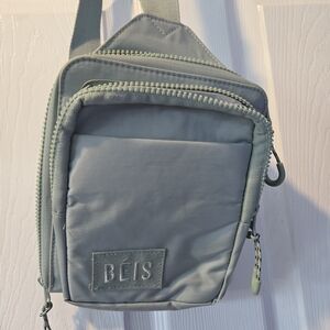 BEIS Gray Crossbody Bag for Men